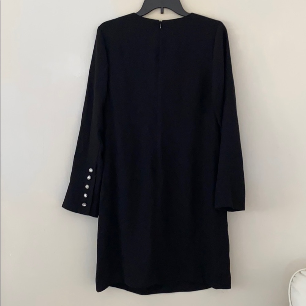 Long sleeve black dress - Picture 4 of 4